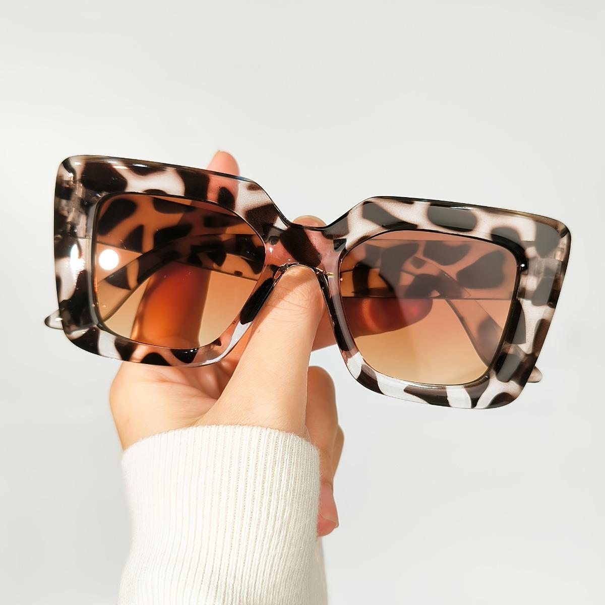 Leopard Print Square Women Gradient Eyeglasses Fashion Decorative Sunglasses Suitable For Stylish Eyewear
Leopard Print Square Women Gradient Eyeglasses Fashion Decorative Sunglasses Suitable For Stylish Eyewear
