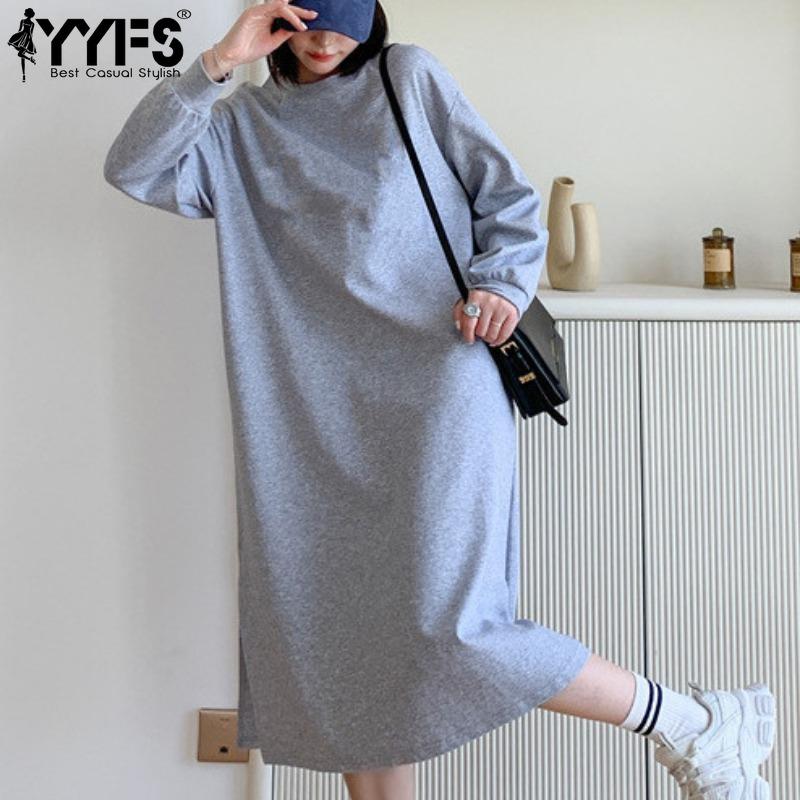 YYFS Women s Fashion Fall Winter Solid Color Print Long Sleeve O-Neck Loose Waistline Casual Dresses Size: One Size
YYFS Women s Fashion Fall Winter Solid Color Print Long Sleeve O-Neck Loose Waistline Casual Dresses Size: One Size