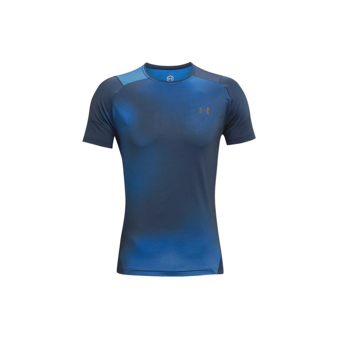 Under Armour Мужская тренировочная футболка Rush с градиентным цветовым блоком, синяя 1361425-436 M
Under Armour Мужская тренировочная футболка Rush с градиентным цветовым блоком, синяя 1361425-436 M