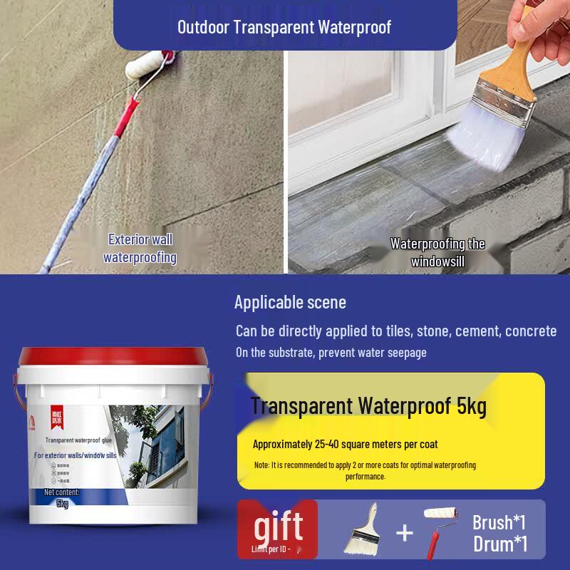 Fast-Dry Transparent Waterproof Sealant
Fast-Dry Transparent Waterproof Sealant