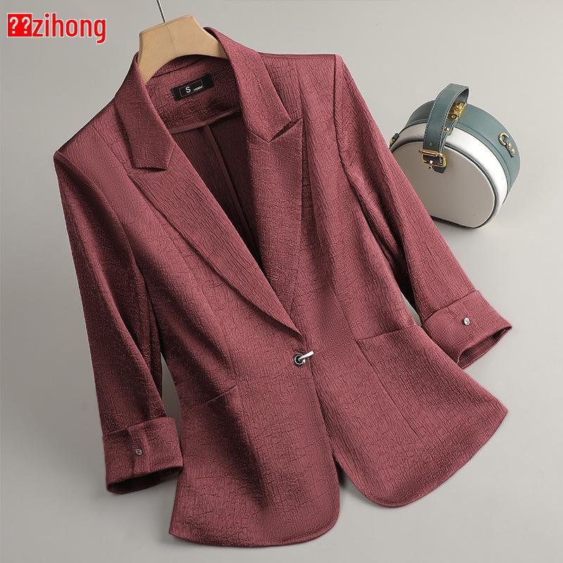 Zihong Women s Angola Red Seven-Sleeve Spring Blazer - High-End, Waist-Hugging Design XXXL
Zihong Women s Angola Red Seven-Sleeve Spring Blazer - High-End, Waist-Hugging Design XXXL