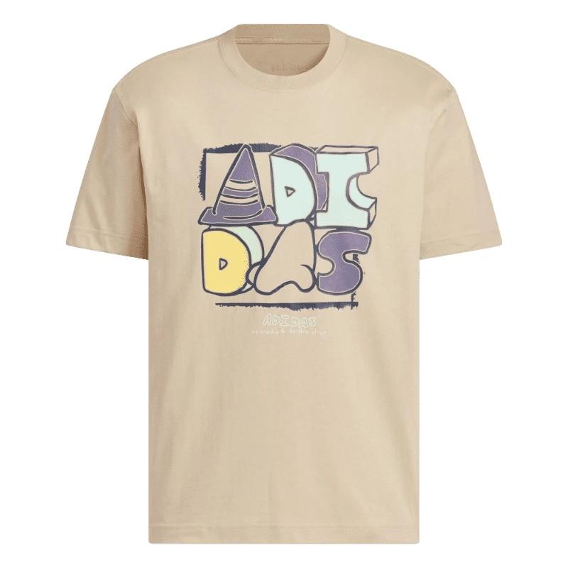 Adidas Fashion Versatile Comfortable Short Sleeve T-Shirt Unisex Tops Light-Brown KB2812 S
Adidas Fashion Versatile Comfortable Short Sleeve T-Shirt Unisex Tops Light-Brown KB2812 S