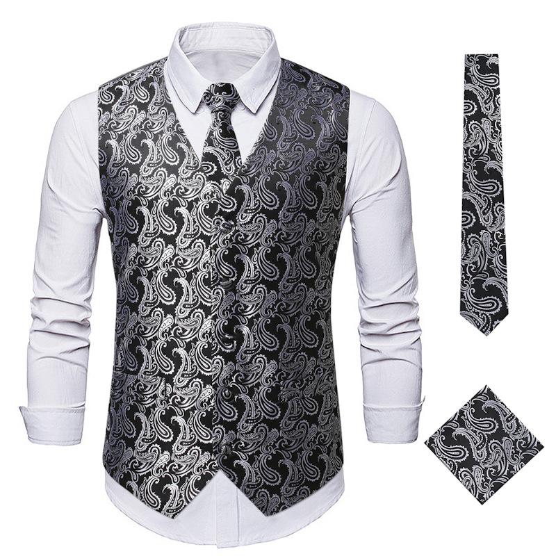 Чоловічі жилетки з вишивкою MAGLESON Осінь Нова мода Sun Flower Vest XL срібний/чорний
Чоловічі жилетки з вишивкою MAGLESON Осінь Нова мода Sun Flower Vest XL срібний/чорний