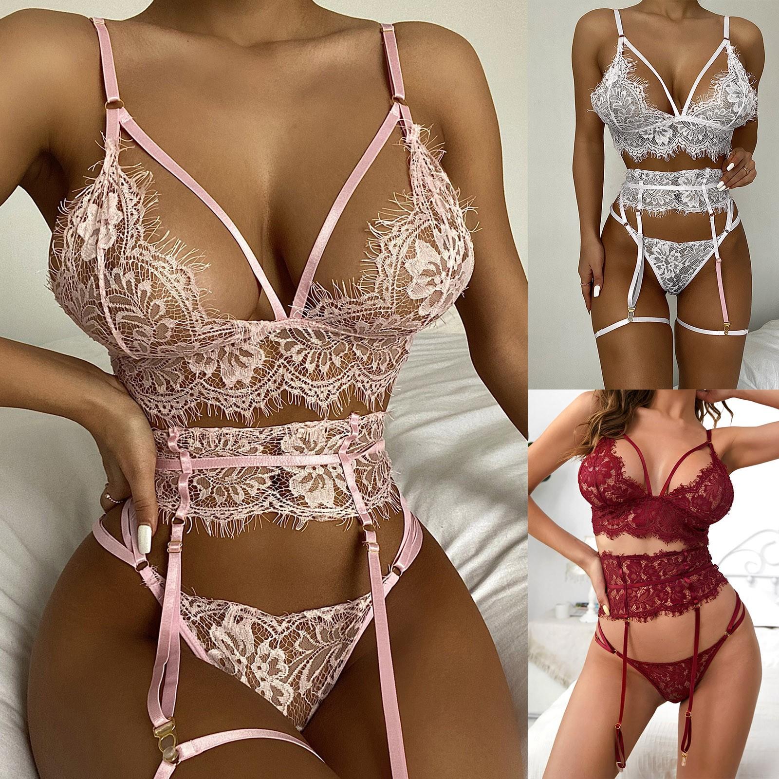 Новый сексуальный мода кружева нижнее белье нижнее белье Sleepwear G-строка пижама подвязка
Новый сексуальный мода кружева нижнее белье нижнее белье Sleepwear G-строка пижама подвязка