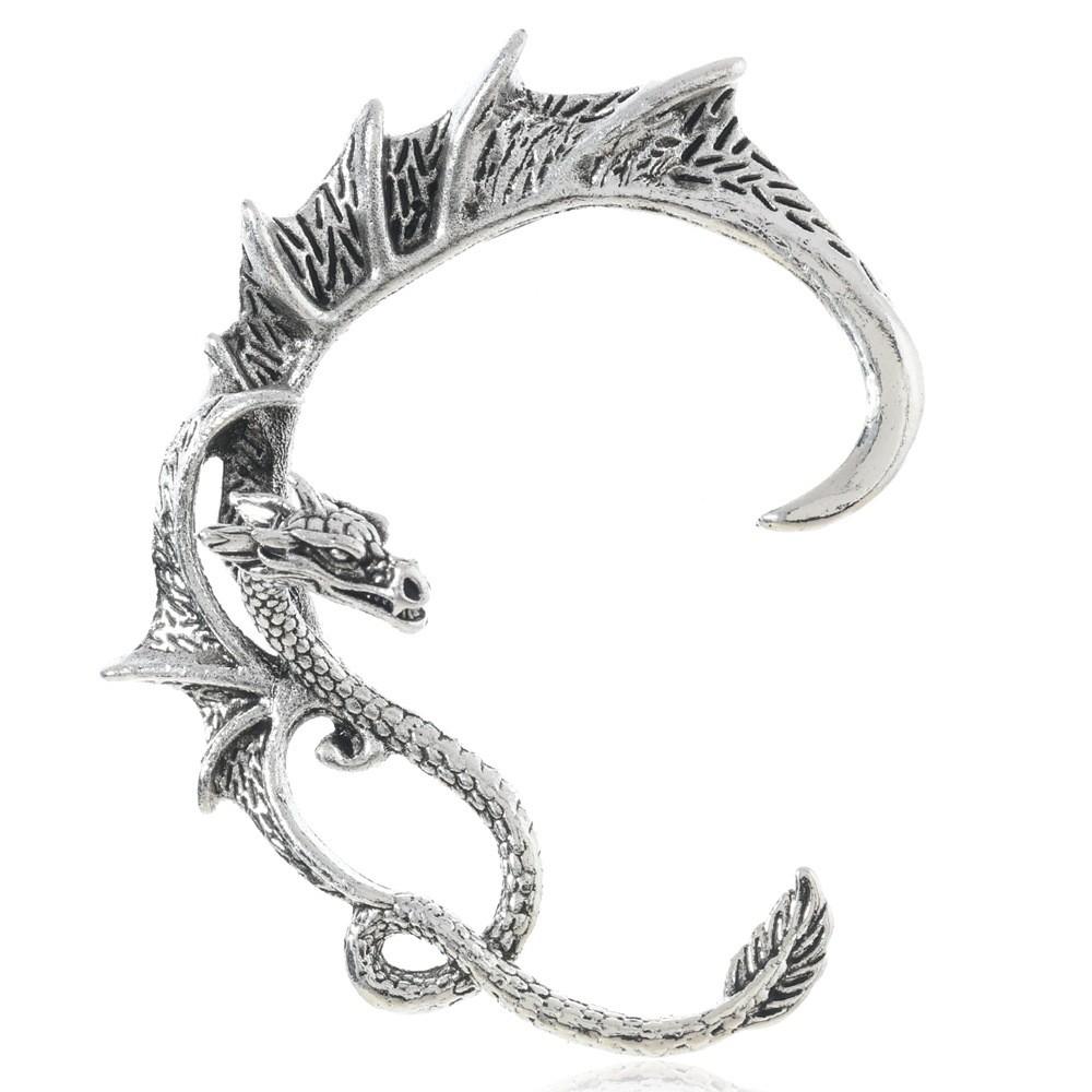 Серьги в готическом стиле с драконом из сплава для мужчин и женщин, панк, модные аксессуары Right Ear
Серьги в готическом стиле с драконом из сплава для мужчин и женщин, панк, модные аксессуары Right Ear