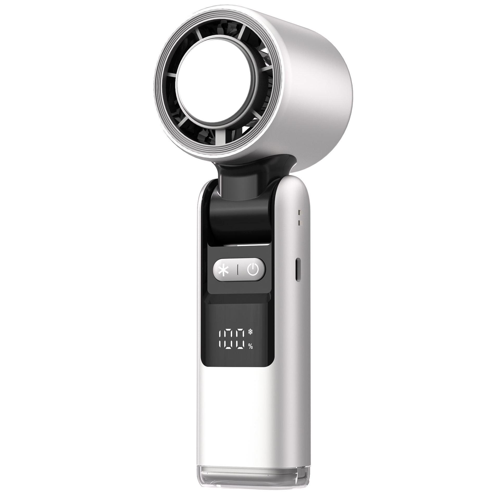 2025 High-Speed Foldable Handheld Fan with Digital Display and 100-Speed Ice Cooling Technology 186 x 63 x 63 mm белый
2025 High-Speed Foldable Handheld Fan with Digital Display and 100-Speed Ice Cooling Technology 186 x 63 x 63 mm белый