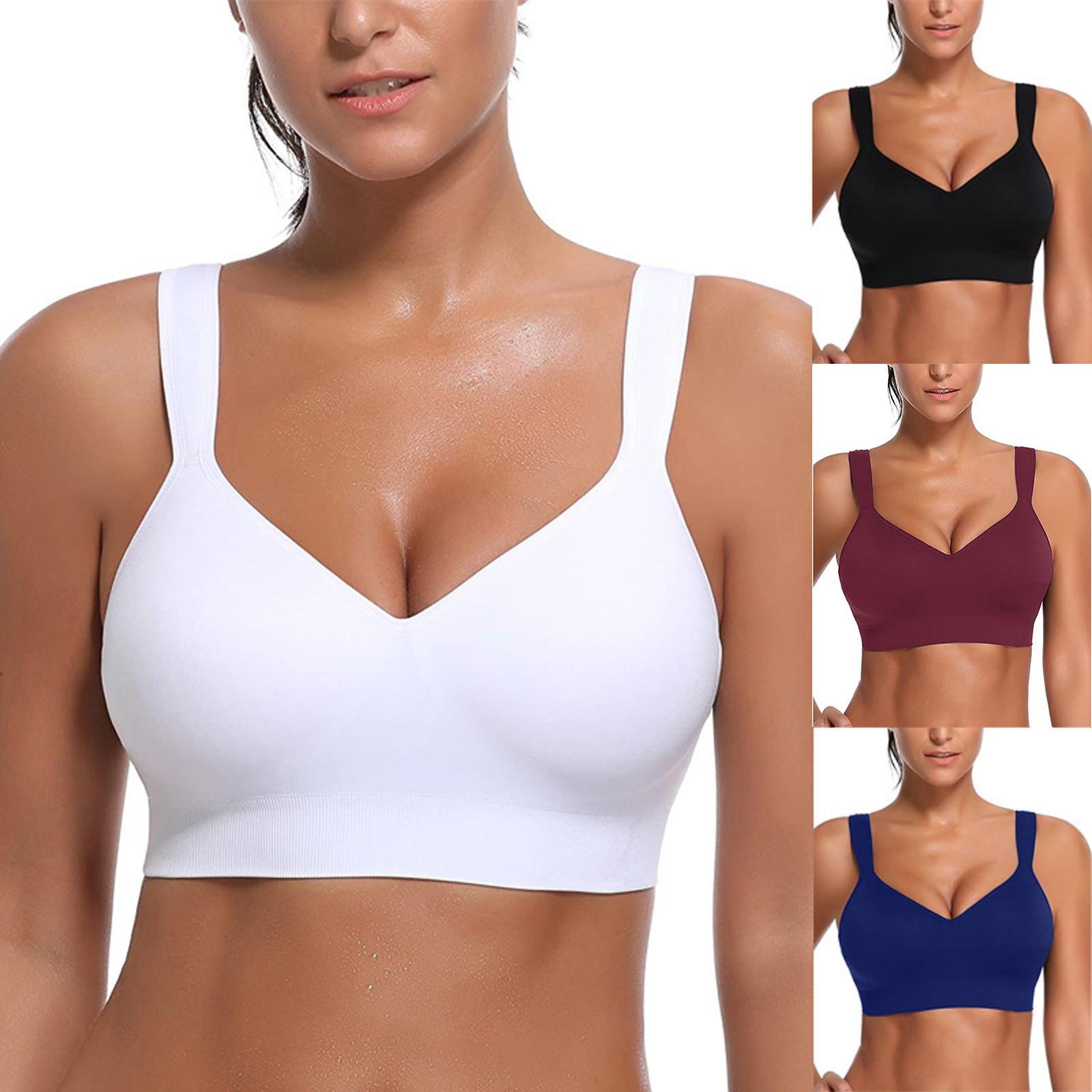 Женщины V-образный вырез Твердый Комфорт Спорт Йога Топ Бесследный Camisole Нижнее белье Бюстгальтер
Женщины V-образный вырез Твердый Комфорт Спорт Йога Топ Бесследный Camisole Нижнее белье Бюстгальтер