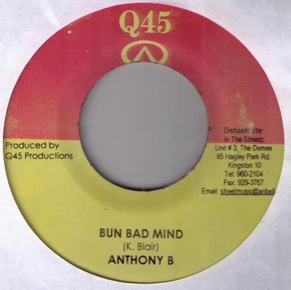 7inch Record ANTHONY B / PREDATOR & SINGING BIRD - Bun Bad Mind / Old Woman NONE Q45 2006 Jamaica Reggae, Ska & Dub Used
7inch Record ANTHONY B / PREDATOR & SINGING BIRD - Bun Bad Mind / Old Woman NONE Q45 2006 Jamaica Reggae, Ska & Dub Used