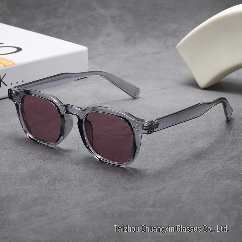 Солнцезащитные очки 2025 Ретро Овальная Маленькая Оправа - Высококлассные, Защищающие от УФ-лучей, Унисекс стиль