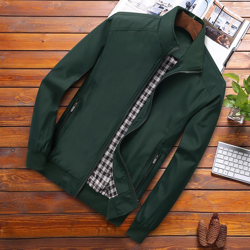 Men s Jacket Spring and Autumn Autumn and Winter New Korean Version Trend Middle-aged and Elderly Large-size Stand-up Jacket Men s Clothing 6XL зелений
Men s Jacket Spring and Autumn Autumn and Winter New Korean Version Trend Middle-aged and Elderly Large-size Stand-up Jacket Men s Clothing 6XL зелений