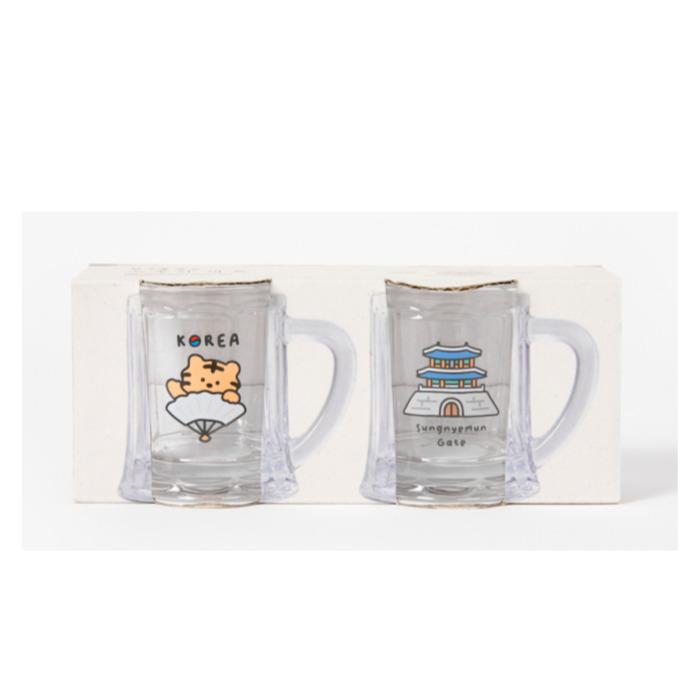 Korea Artbox “Korea-Inspired” Soju Glass Set – Sungnyemun (2P) 2pcs
Korea Artbox “Korea-Inspired” Soju Glass Set – Sungnyemun (2P) 2pcs
