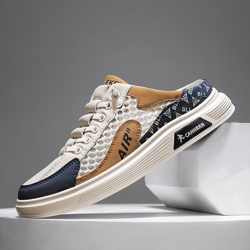 Сітчасті напівкеди чоловічі літні сліпони для студентів 2024 нові трендові чоловічі туфлі повсякденні трендові туфлі 44
Сітчасті напівкеди чоловічі літні сліпони для студентів 2024 нові трендові чоловічі туфлі повсякденні трендові туфлі 44