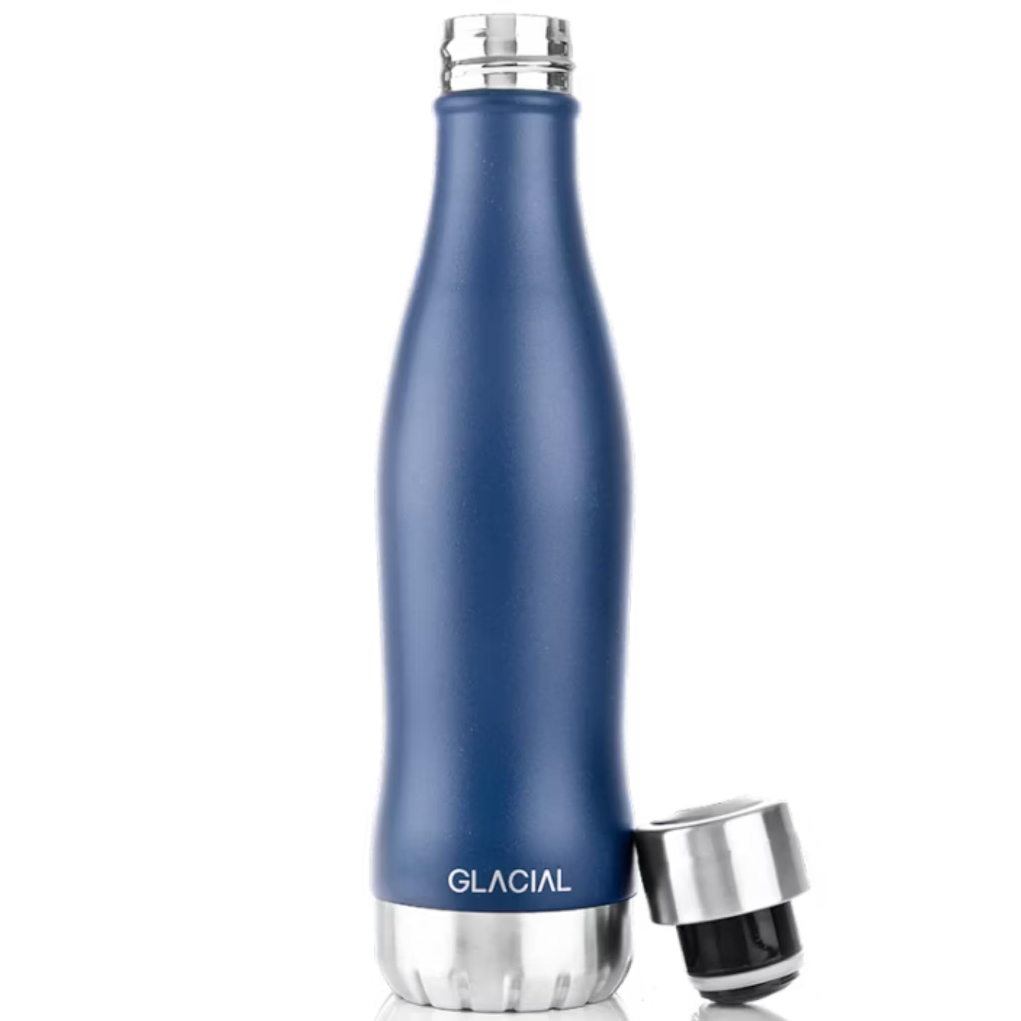 GLACIAL 400ml Vacuum Insulated Stainless Steel Water Bottle, Carbonated, Keeps Drinks Hot or Cold, High Performance, Scandinavian Design, Gift-Ready,
GLACIAL 400ml Vacuum Insulated Stainless Steel Water Bottle, Carbonated, Keeps Drinks Hot or Cold, High Performance, Scandinavian Design, Gift-Ready,