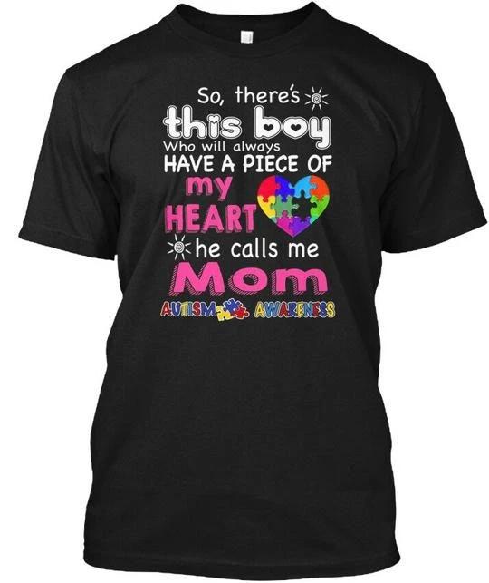 Stylish Theres This Boy He Call Me Mom Autism A So T shirt Made in USA S to 5XL 3XL
Stylish Theres This Boy He Call Me Mom Autism A So T shirt Made in USA S to 5XL 3XL