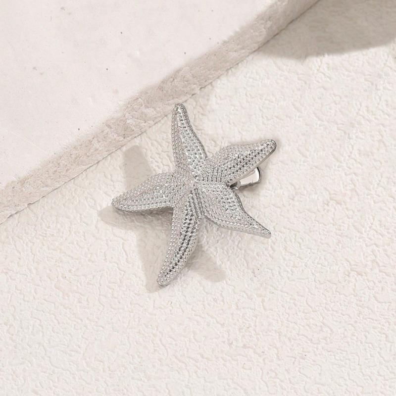 1/3 шт. Модные заколки для волос в виде ракушек и морских звезд Y2K, в отпускном стиле, женские, металлические, для боковых прядей, аксессуары для волос, подарки
1/3 шт. Модные заколки для волос в виде ракушек и морских звезд Y2K, в отпускном стиле, женские, металлические, для боковых прядей, аксессуары для волос, подарки