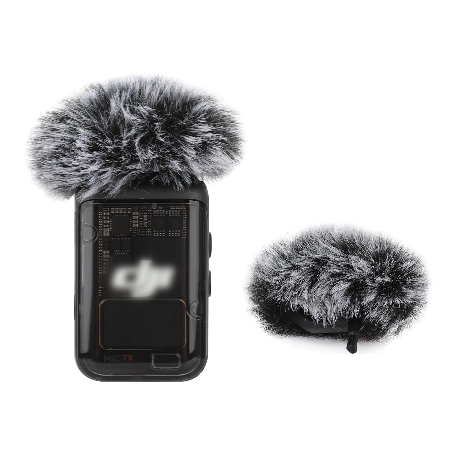 Grey Windscreen Microphone Furry Windmuff Grey Foam for DJI MIC POCKET 2/OSMO 3, 2_PACK чорний
Grey Windscreen Microphone Furry Windmuff Grey Foam for DJI MIC POCKET 2/OSMO 3, 2_PACK чорний