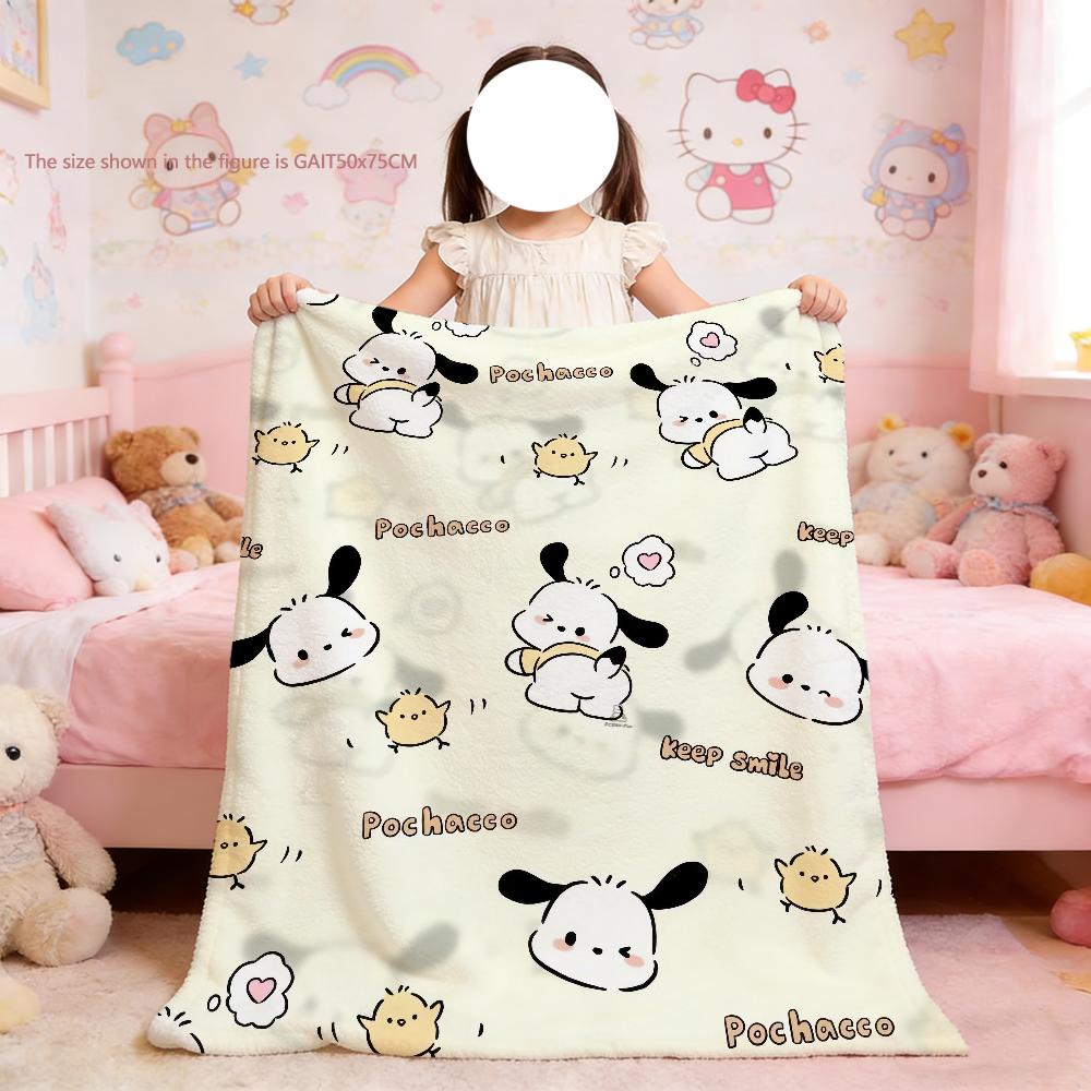 Cute cartoon P-Pochacco Blanket For Soft Throw Blanket for Picnic Bed Sofa Home Bedroom Cozy Warm Comfortable 75x90cm
Cute cartoon P-Pochacco Blanket For Soft Throw Blanket for Picnic Bed Sofa Home Bedroom Cozy Warm Comfortable 75x90cm