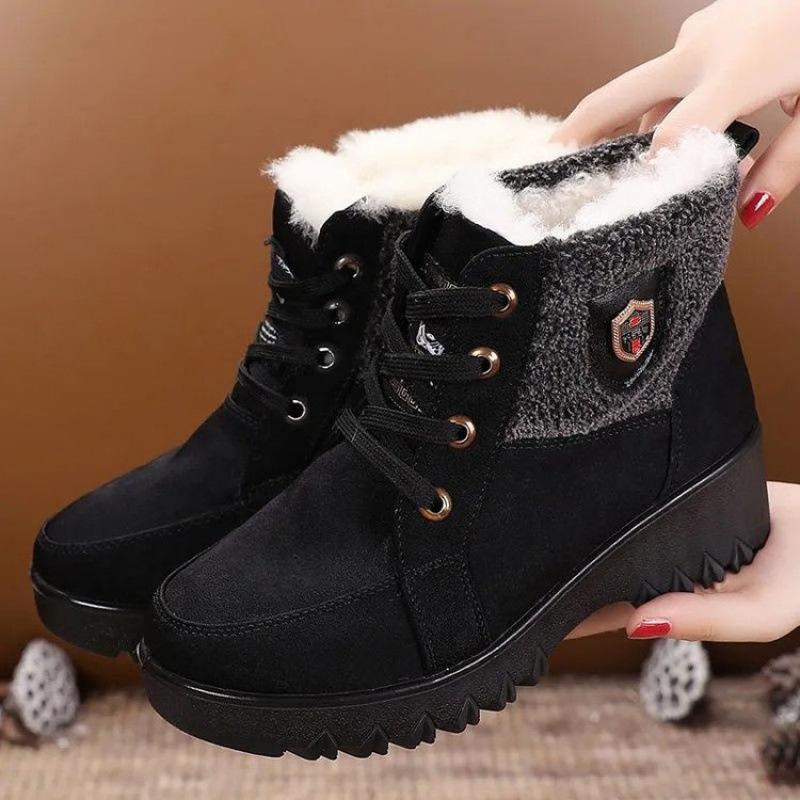 Foreign trade large size snow boots extra thick women s cotton shoes women s winter velvet thickened middle-aged and elderly non-slip wear-resistant 35 чёрный
Foreign trade large size snow boots extra thick women s cotton shoes women s winter velvet thickened middle-aged and elderly non-slip wear-resistant 35 чёрный
