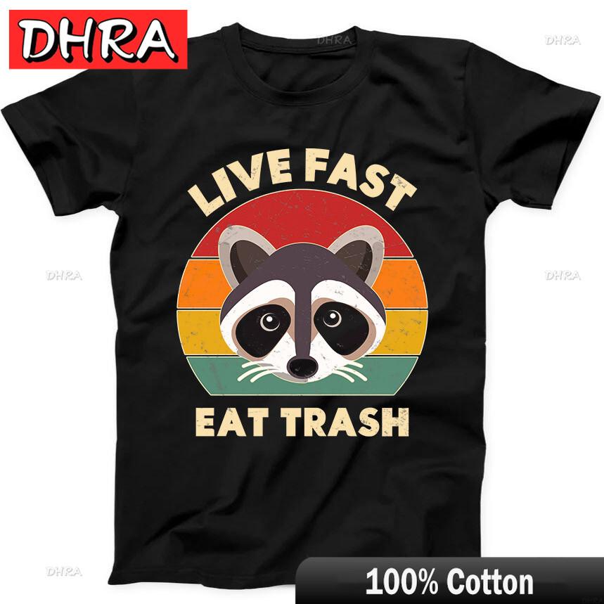 Live Fast Eat Trash Sarcastic Raccoon Funny Gift Tee Black T Shirt Tees Cool Stylish Cool Tops Shirts for Gym Shirts Girls 4XL
Live Fast Eat Trash Sarcastic Raccoon Funny Gift Tee Black T Shirt Tees Cool Stylish Cool Tops Shirts for Gym Shirts Girls 4XL