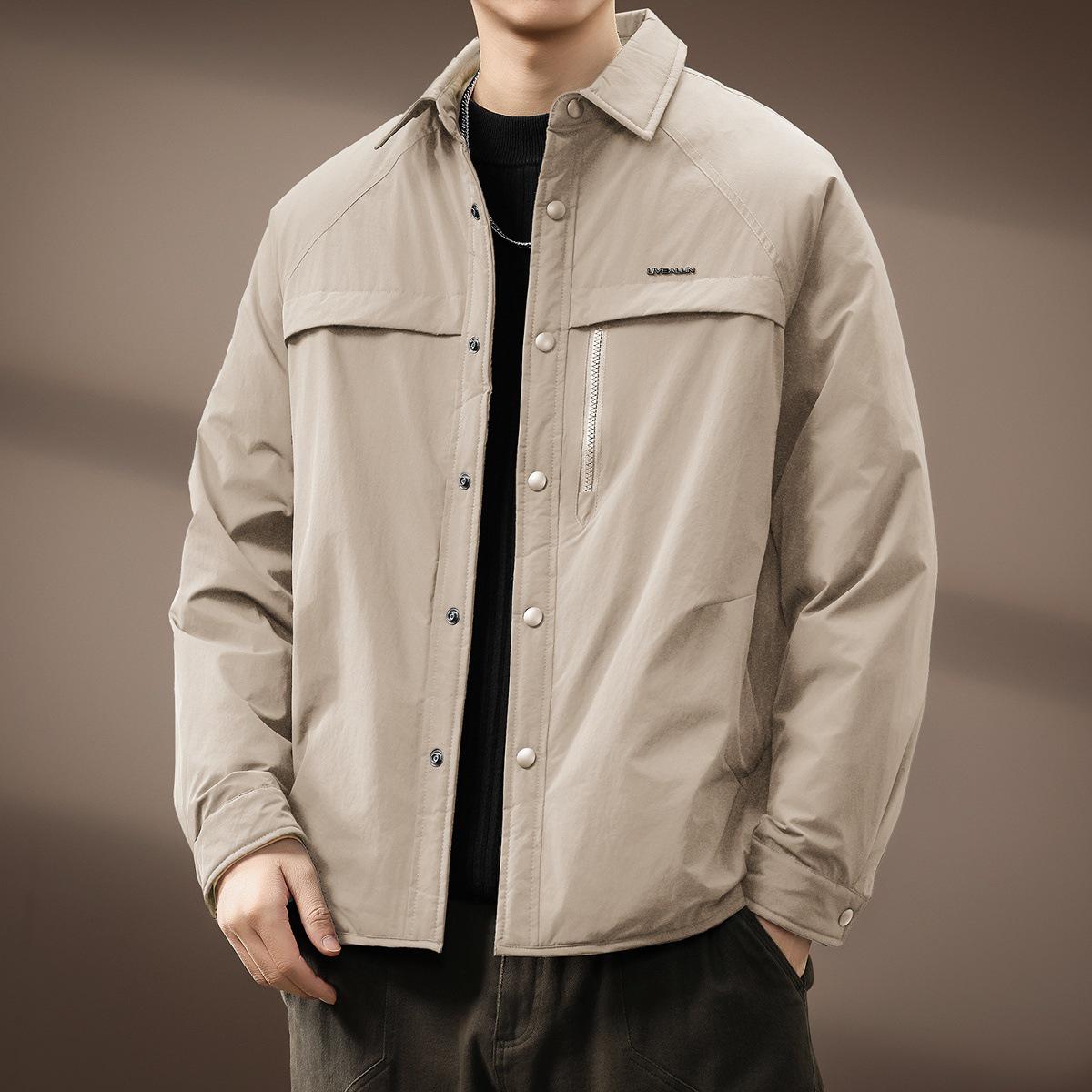 Men s High-End Lightweight 90% Duck Down Winter Jacket with Turn-Down Collar 2XL fits 170-190 jin брудно-білий
Men s High-End Lightweight 90% Duck Down Winter Jacket with Turn-Down Collar 2XL fits 170-190 jin брудно-білий