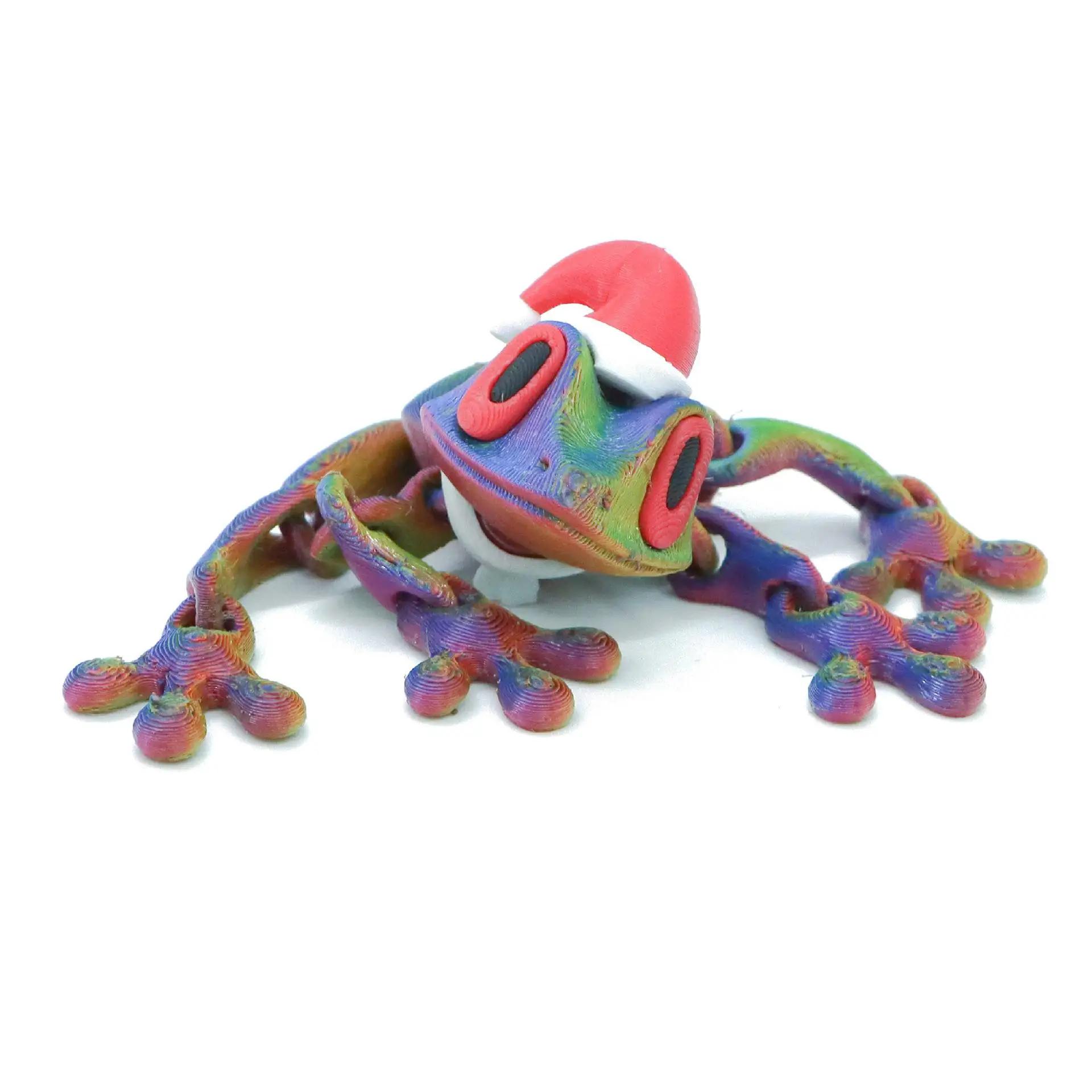3D Printed Frog Fridge Magnet Articulated Frog Model Magnetic Animal Fridge Sticker for Christmas Apartment Dorm Room Office 12cm
3D Printed Frog Fridge Magnet Articulated Frog Model Magnetic Animal Fridge Sticker for Christmas Apartment Dorm Room Office 12cm