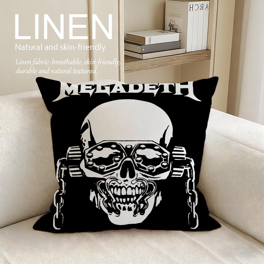Music Megadeths Cushion Cover Pillowcase Set Pcs x x Breathable Washable Sofa Cushion Cover 30X30cm
Music Megadeths Cushion Cover Pillowcase Set Pcs x x Breathable Washable Sofa Cushion Cover 30X30cm