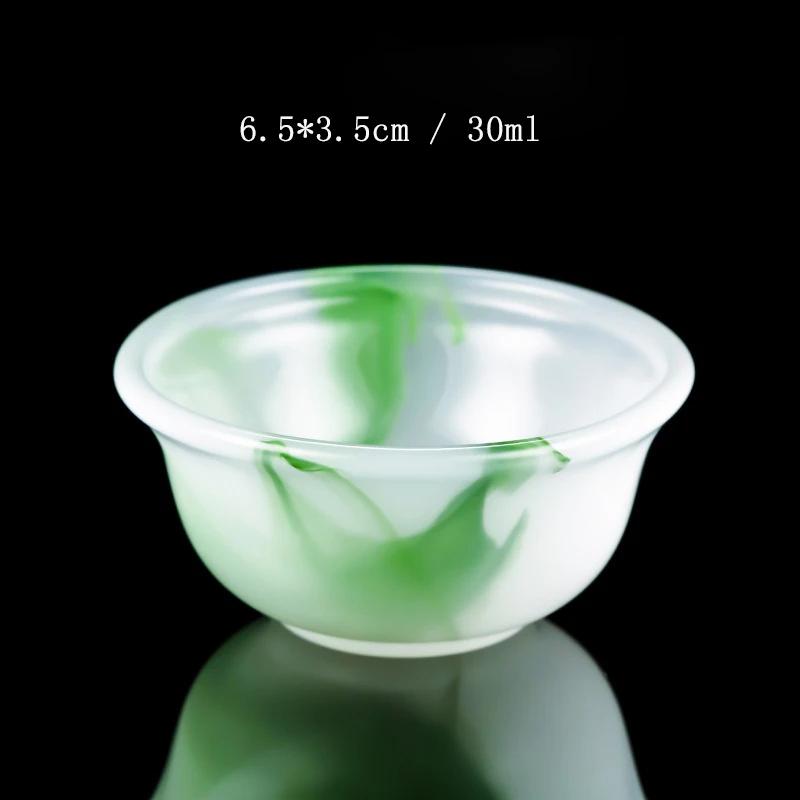 Emerald Green Jade Porcelain Gaiwan-Chufang Small Tea Tureen 100ml Sancai Cover Bowl Colored Glass Tea Cup for One Person
Emerald Green Jade Porcelain Gaiwan-Chufang Small Tea Tureen 100ml Sancai Cover Bowl Colored Glass Tea Cup for One Person