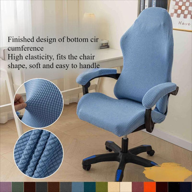 Simple Home Gaming Chair Covers Elastic Backrest Armrests Covers Computer Game Durable Stretch Chair Cover Office Chair 1pc ціан
Simple Home Gaming Chair Covers Elastic Backrest Armrests Covers Computer Game Durable Stretch Chair Cover Office Chair 1pc ціан