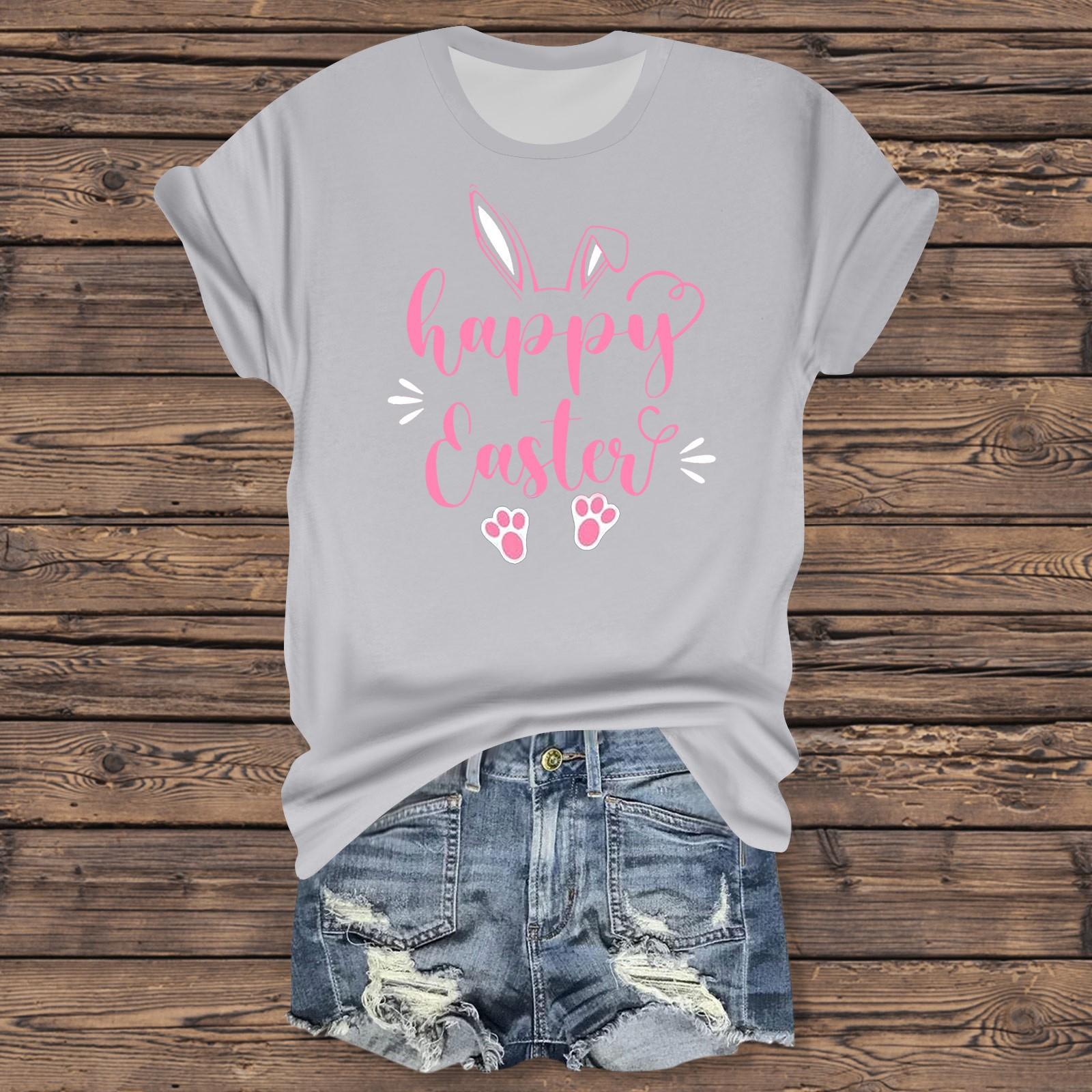 Женская повседневная футболка с принтом «Пасха», круглый вырез, пуловер, короткий рукав XXXL
Женская повседневная футболка с принтом «Пасха», круглый вырез, пуловер, короткий рукав XXXL