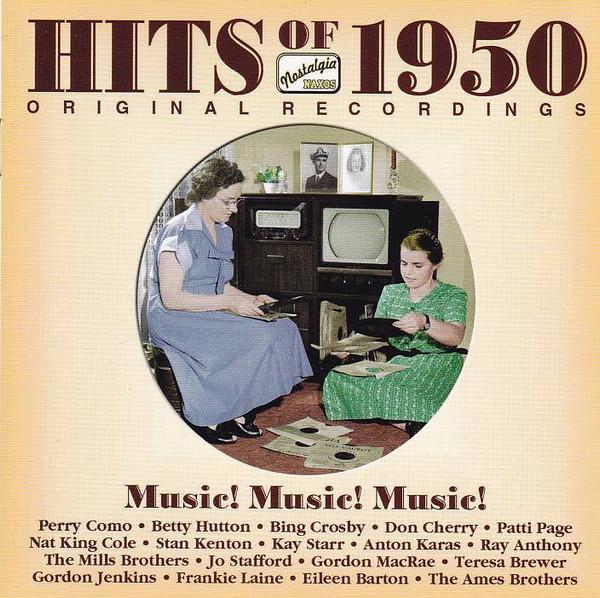 CD VARIOUS - 1950 Hits Collection: Music! Music 8120637 Naxos Nostalgia 2002 Europe Jazz Used
CD VARIOUS - 1950 Hits Collection: Music! Music 8120637 Naxos Nostalgia 2002 Europe Jazz Used