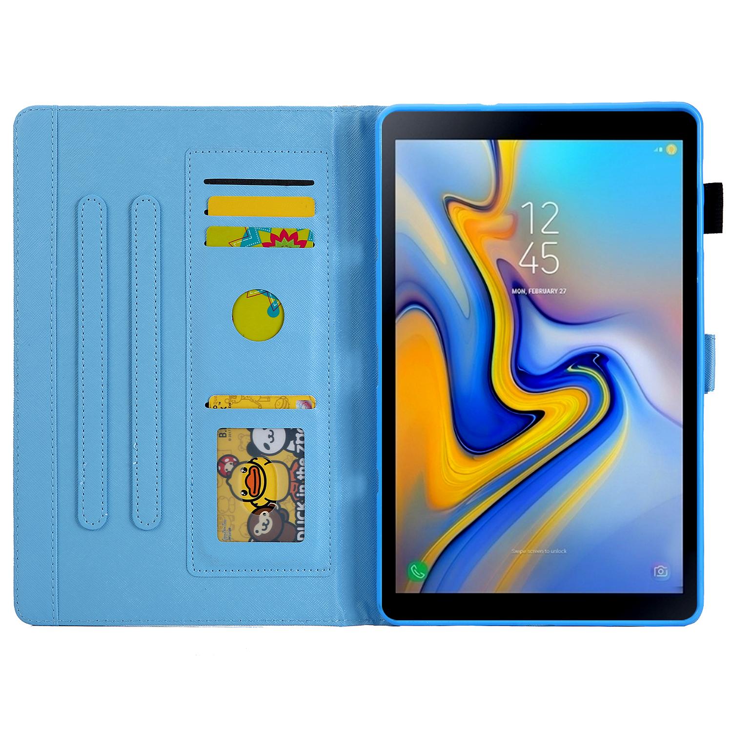 For Samsung Galaxy Tab A9+ X210/215/X216B Folding Stand Cover Leather Pattern Smart Tablet Case Blue Checkerboard
For Samsung Galaxy Tab A9+ X210/215/X216B Folding Stand Cover Leather Pattern Smart Tablet Case Blue Checkerboard