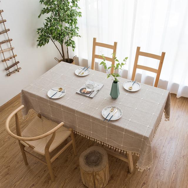 Tassel Embroidery Linen Tablecloth Waterproof Oilproof Rectangular Wedding Dining Table Cover Tea Table Cloth Decorative 140x100cm
Tassel Embroidery Linen Tablecloth Waterproof Oilproof Rectangular Wedding Dining Table Cover Tea Table Cloth Decorative 140x100cm
