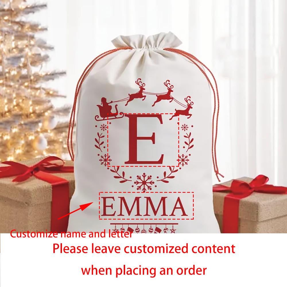 Personalized Christmas Holiday Gift Bag Red Plaid Santa Hat Gift Bag Custom Presents Packaging Sack Santa Christmas Stocking 1pcs 30x40cm
Personalized Christmas Holiday Gift Bag Red Plaid Santa Hat Gift Bag Custom Presents Packaging Sack Santa Christmas Stocking 1pcs 30x40cm