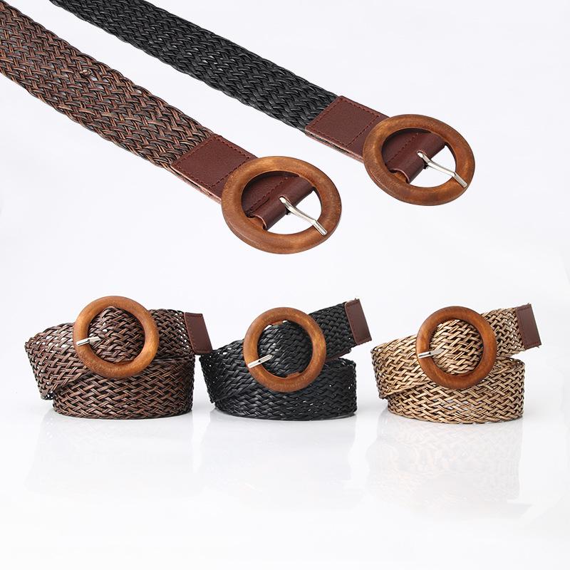 Women s Trendy European & American Woven Leather Belt - Versatile Dress & Pants Accessory кофейный
Women s Trendy European & American Woven Leather Belt - Versatile Dress & Pants Accessory кофейный
