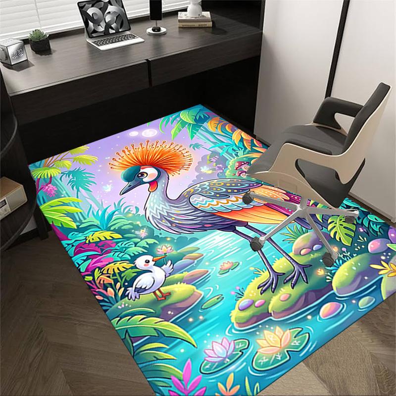 1PC Crowned Crane Jungle Non-Slip Floor Carpet Compatible for Office&Living Room&Bedroom&Dining room - Soft & Pattern-G0337 60cm by 90cm
1PC Crowned Crane Jungle Non-Slip Floor Carpet Compatible for Office&Living Room&Bedroom&Dining room - Soft & Pattern-G0337 60cm by 90cm