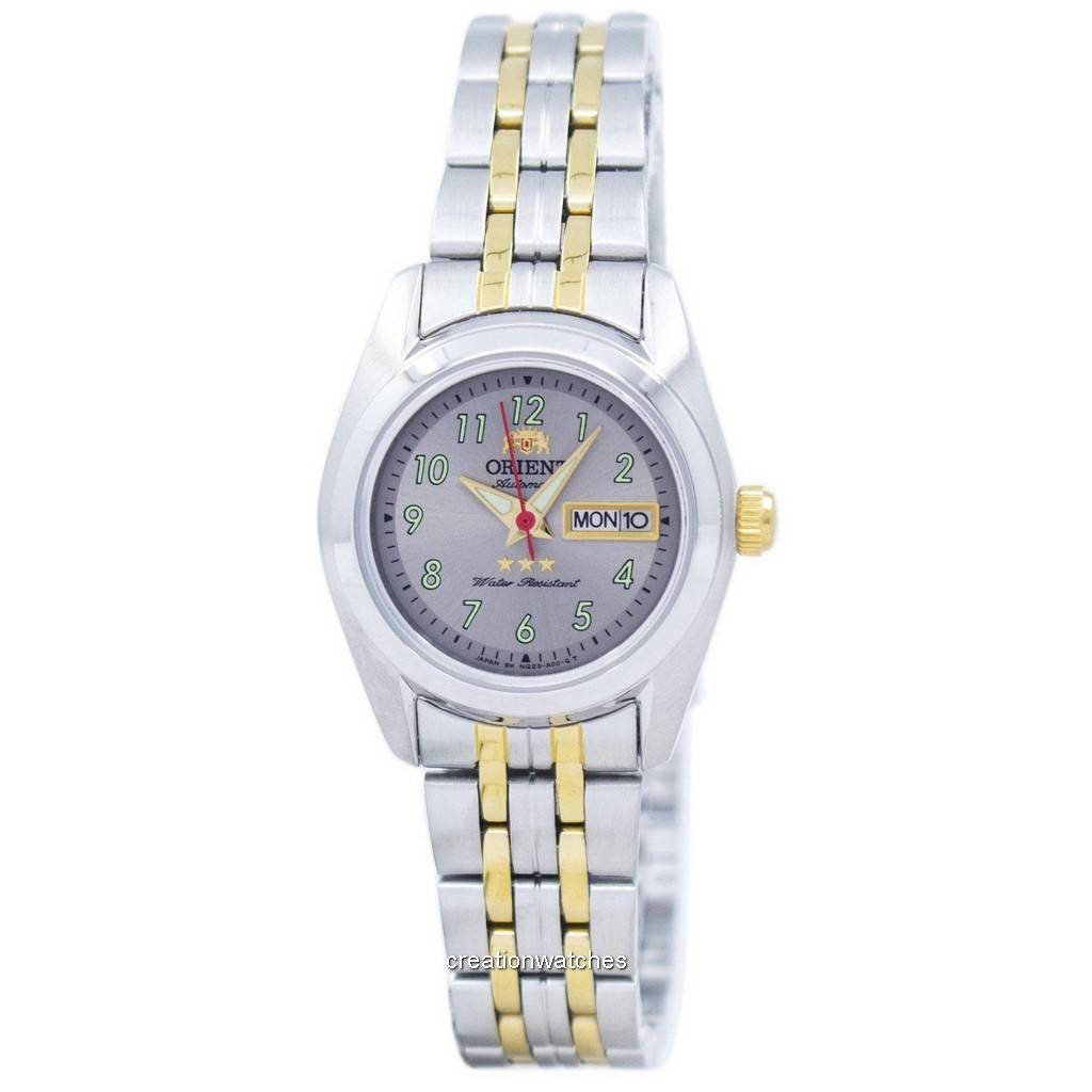Відновлені жіночі автоматичні годинники Orient Japan Made SNQ23004K8 срібний/сірий
Відновлені жіночі автоматичні годинники Orient Japan Made SNQ23004K8 срібний/сірий
