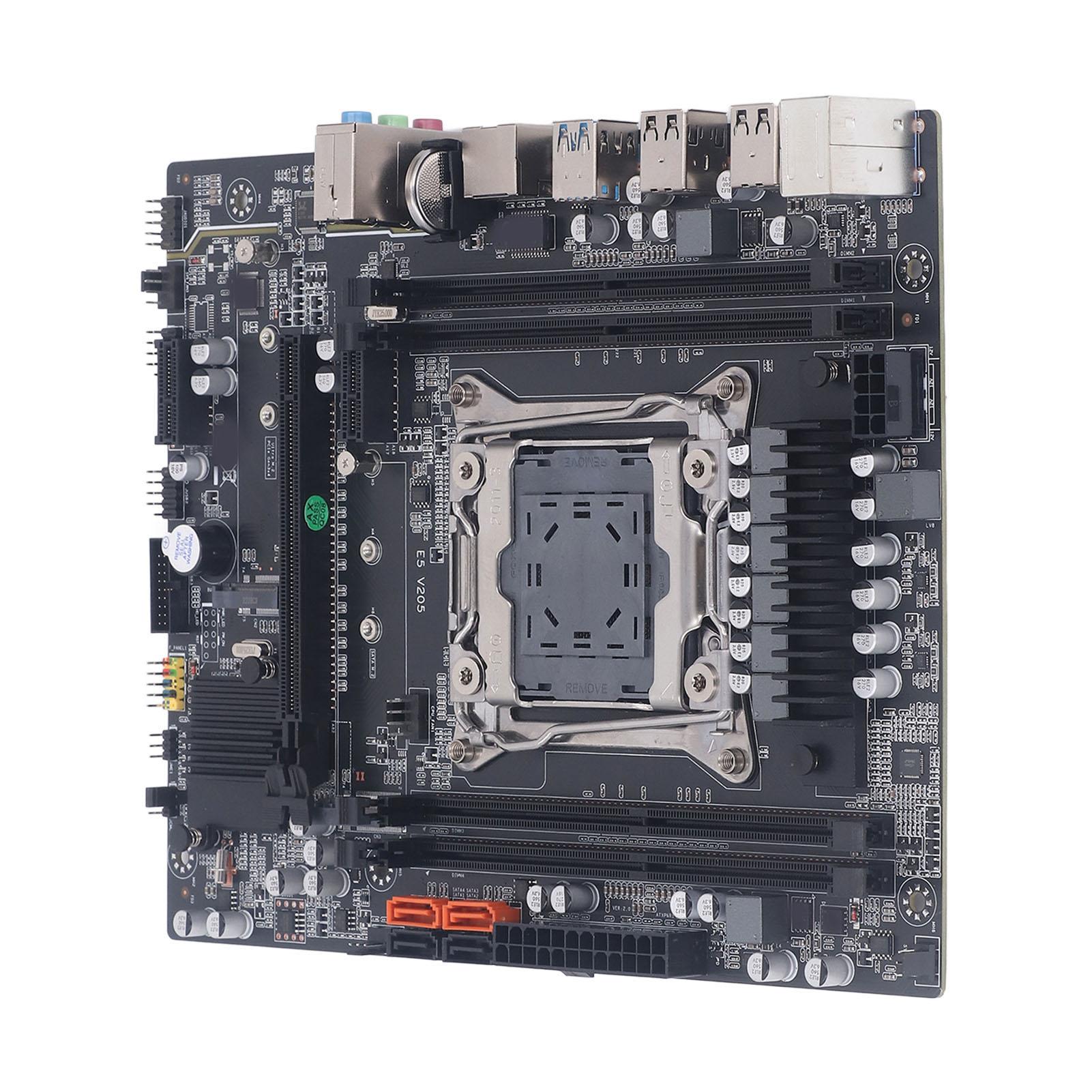 Материнська плата комп ютера LGA 2011‑3 CPU 4 DDR4 USB3.0 SATA3.0 PCIE M.2 Комп ютерна материнська плата ігрова
Материнська плата комп ютера LGA 2011‑3 CPU 4 DDR4 USB3.0 SATA3.0 PCIE M.2 Комп ютерна материнська плата ігрова