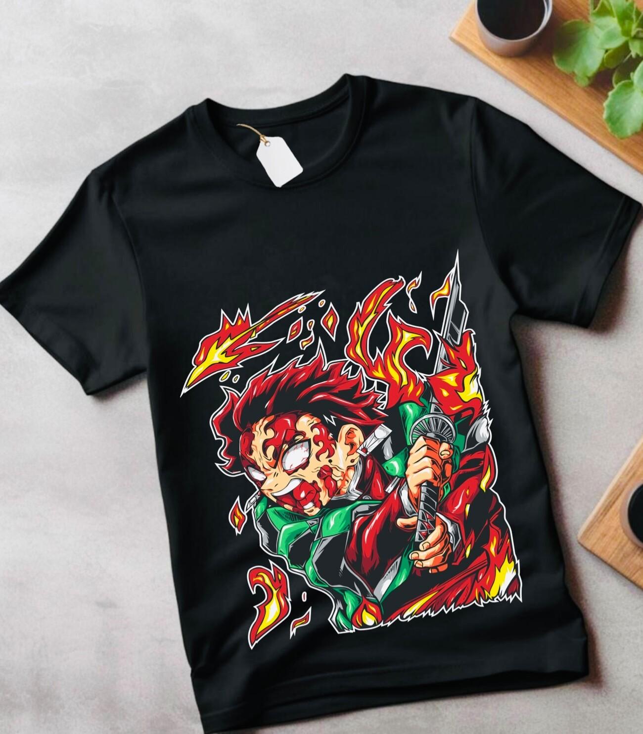 Tanjiro Demon Slayer T-Shirt Mens Womens Tees Top Kimetsu No Yaiba Horror Anime Nezuko Shirt All Size L
Tanjiro Demon Slayer T-Shirt Mens Womens Tees Top Kimetsu No Yaiba Horror Anime Nezuko Shirt All Size L