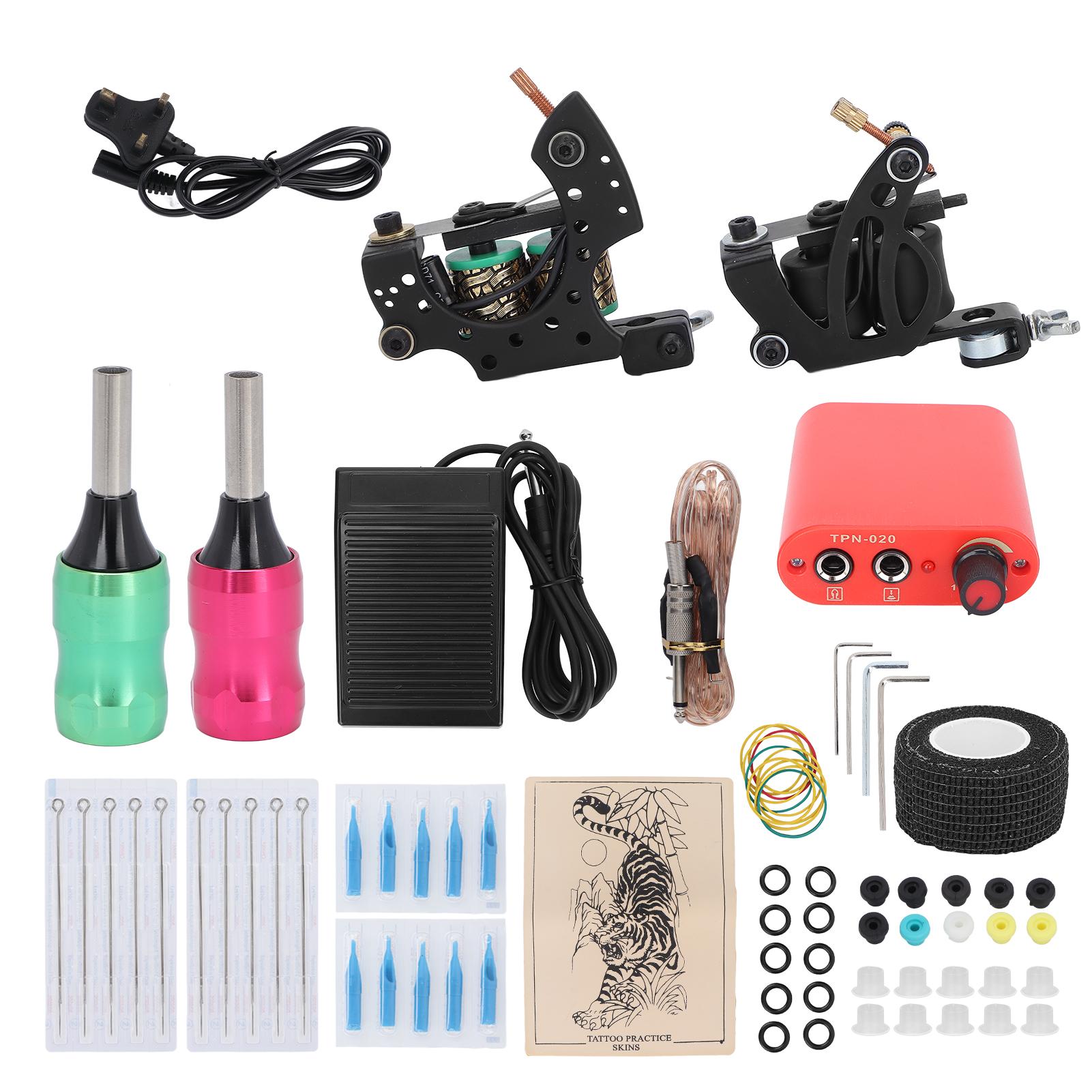 Полный набор для татуировки Liner Shader Tattoo Coil Machine Power Supply Foot Pedal Needles Tips Tattoo UK Plug
Полный набор для татуировки Liner Shader Tattoo Coil Machine Power Supply Foot Pedal Needles Tips Tattoo UK Plug
