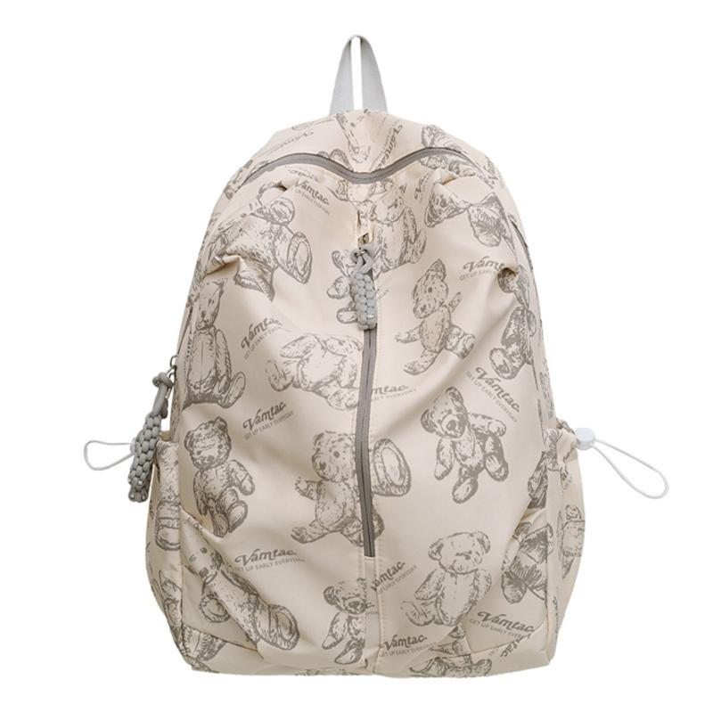 Japanese Cute Bear Print Nylon Backpack for Men Women Students Casual Travel School Bag Casual Large Capacity Daypack бежевый
Japanese Cute Bear Print Nylon Backpack for Men Women Students Casual Travel School Bag Casual Large Capacity Daypack бежевый