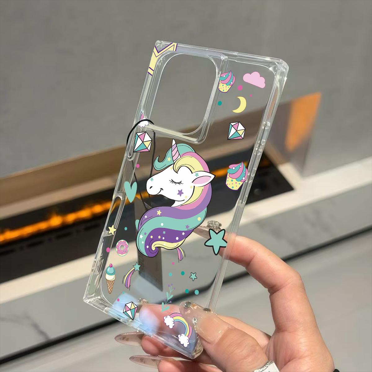 Прозрачный квадратный чехол-трубка для защиты задней панели для iPhone 11 15 Plus 12 16 ProMax 13 14 Pro Max, защита от окисления, чехол с мультяшным узором единорога iphone 16 ProMax
Прозрачный квадратный чехол-трубка для защиты задней панели для iPhone 11 15 Plus 12 16 ProMax 13 14 Pro Max, защита от окисления, чехол с мультяшным узором единорога iphone 16 ProMax