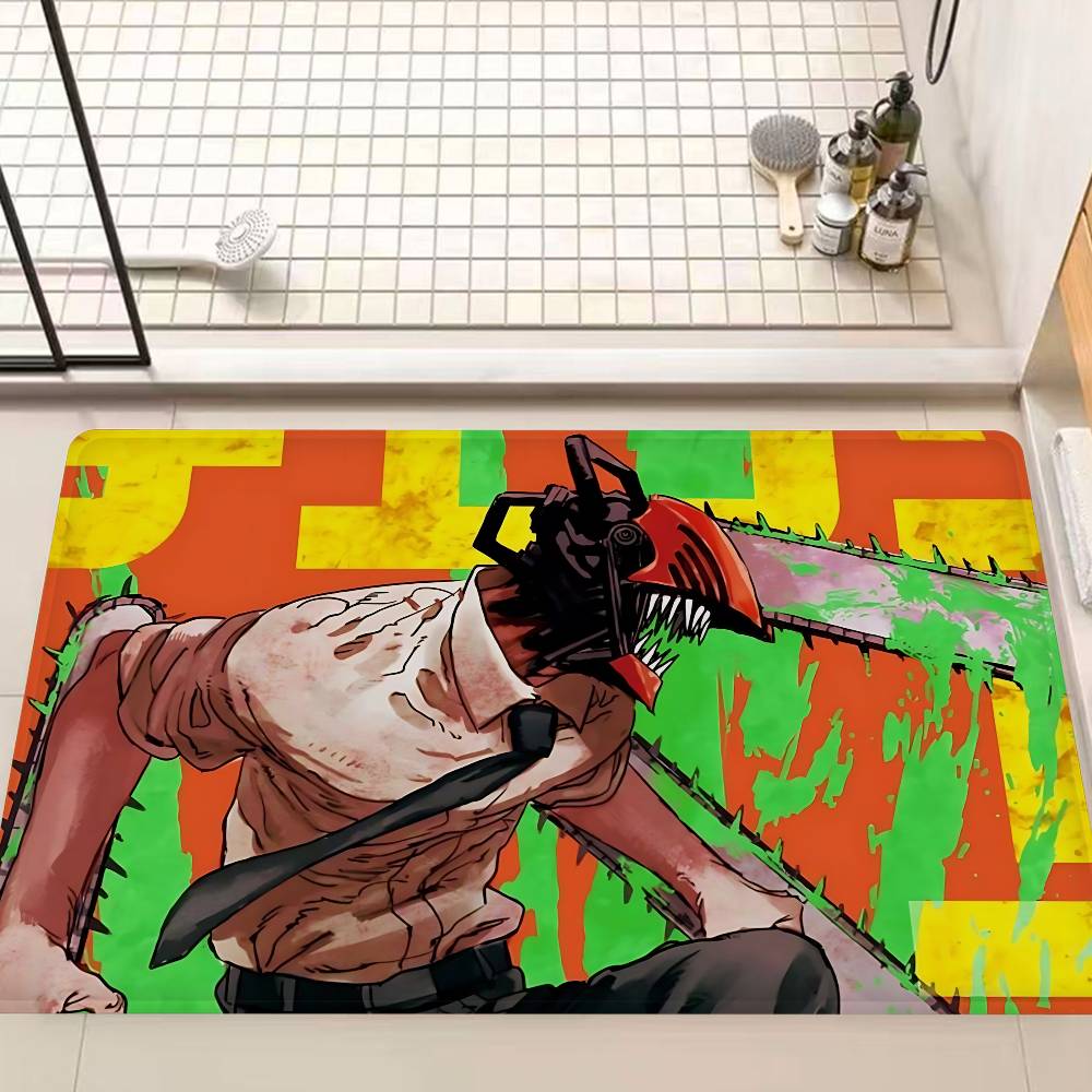 Anime Denji Chainsaw Man Bathroom Mat Kids Room Bedroom Decoration Balcony Anti-Slip Doormat Living Room Welcome Rug 40x60cm
Anime Denji Chainsaw Man Bathroom Mat Kids Room Bedroom Decoration Balcony Anti-Slip Doormat Living Room Welcome Rug 40x60cm