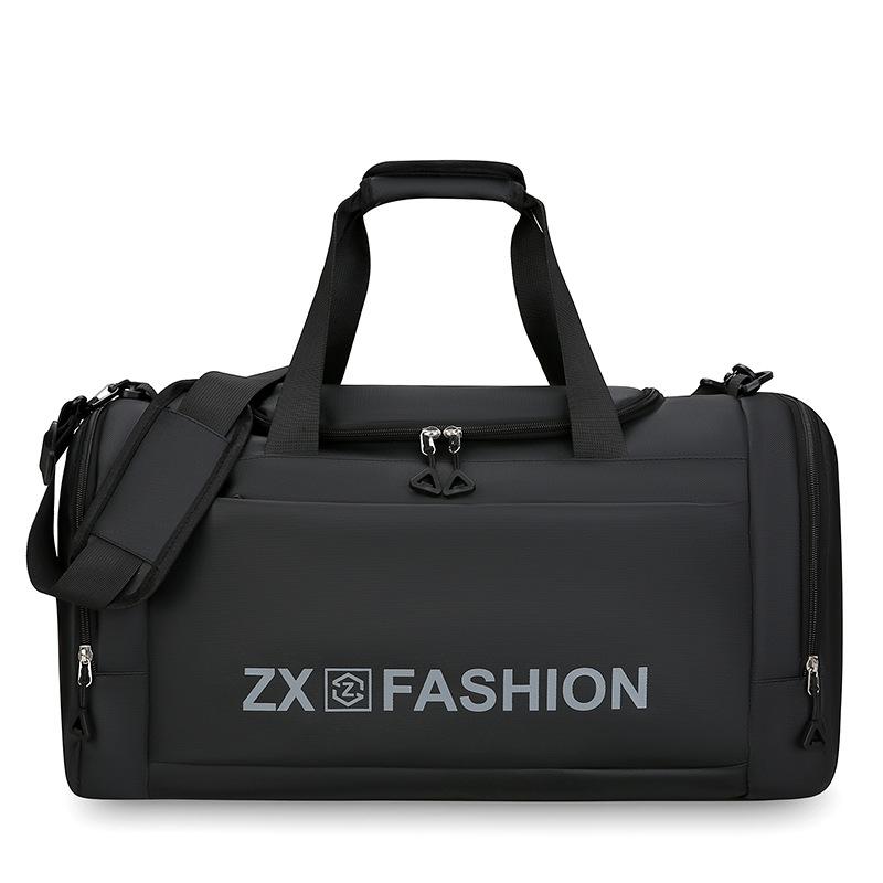 Large capacity business trip decompression shoulder strap luggage bag travel bag wet and dry separation sports fitness bag can cover tie rod чорний
Large capacity business trip decompression shoulder strap luggage bag travel bag wet and dry separation sports fitness bag can cover tie rod чорний