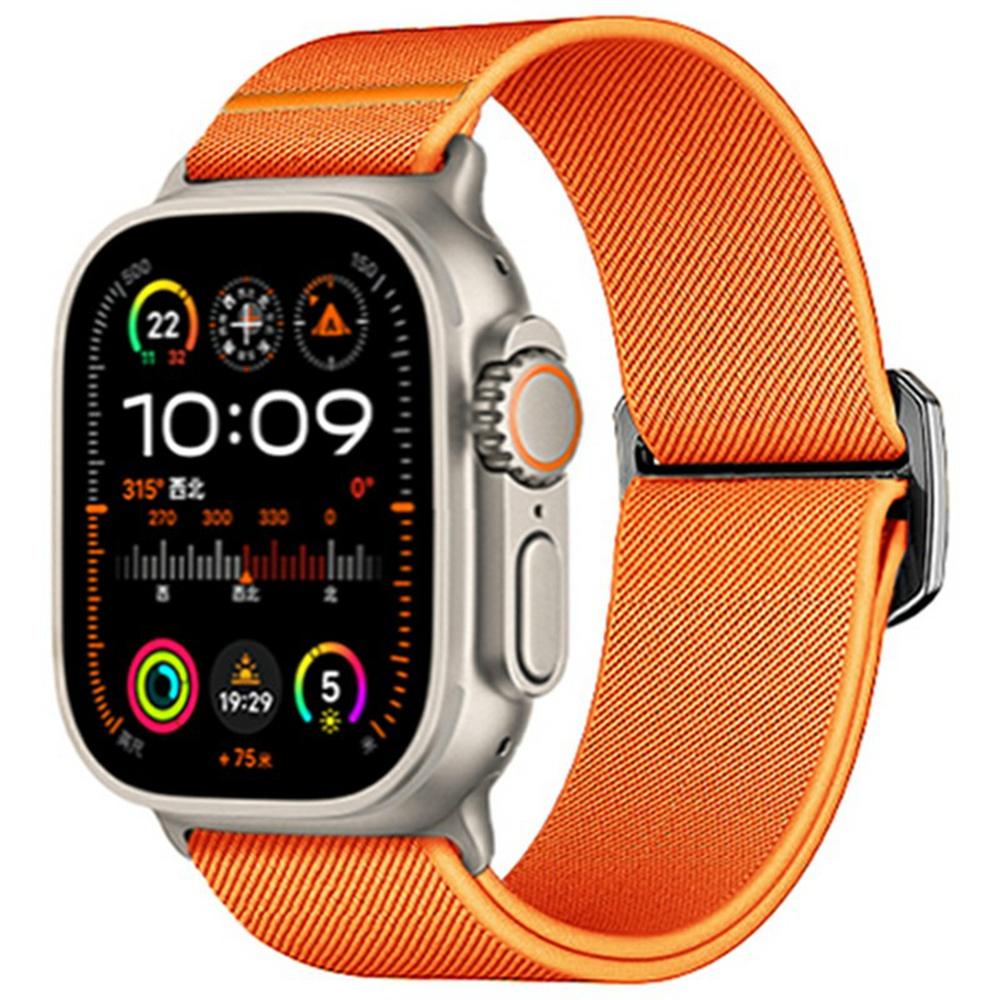 Nylon Strap for Apple Watch Series 10 46mm/Ultra 2/Ultra 49mm/Series 9 8 7 45mm/SE (2023) SE (2022) SE 6 5 4 44mm/3 2 1 42mm Band Orange
Nylon Strap for Apple Watch Series 10 46mm/Ultra 2/Ultra 49mm/Series 9 8 7 45mm/SE (2023) SE (2022) SE 6 5 4 44mm/3 2 1 42mm Band Orange
