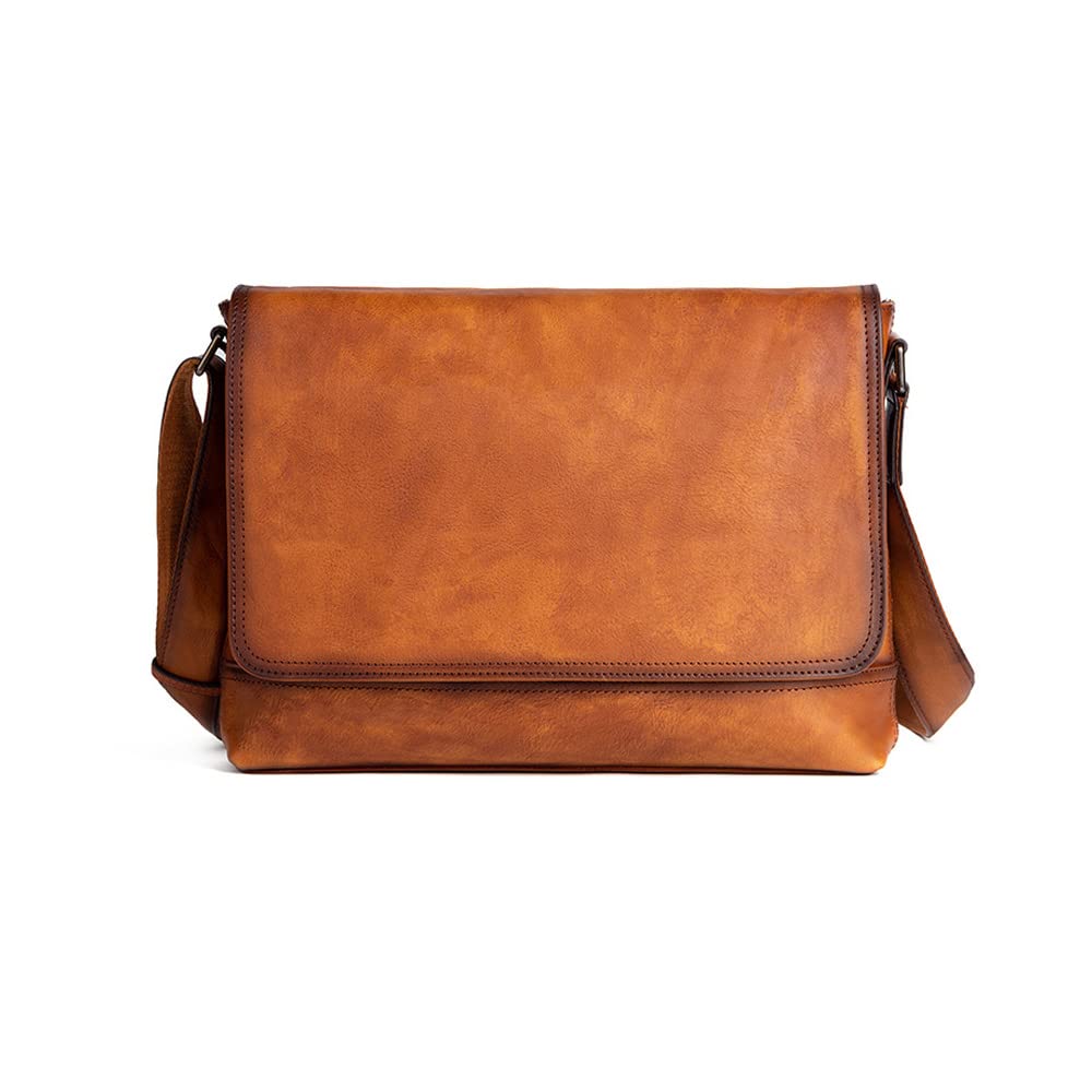 Antique texture tanned natural cowhide shoulder bag Messenger bag Small business bag 2 compartments A4 iPad Air 13 storage Horizontal type Genuine
Antique texture tanned natural cowhide shoulder bag Messenger bag Small business bag 2 compartments A4 iPad Air 13 storage Horizontal type Genuine