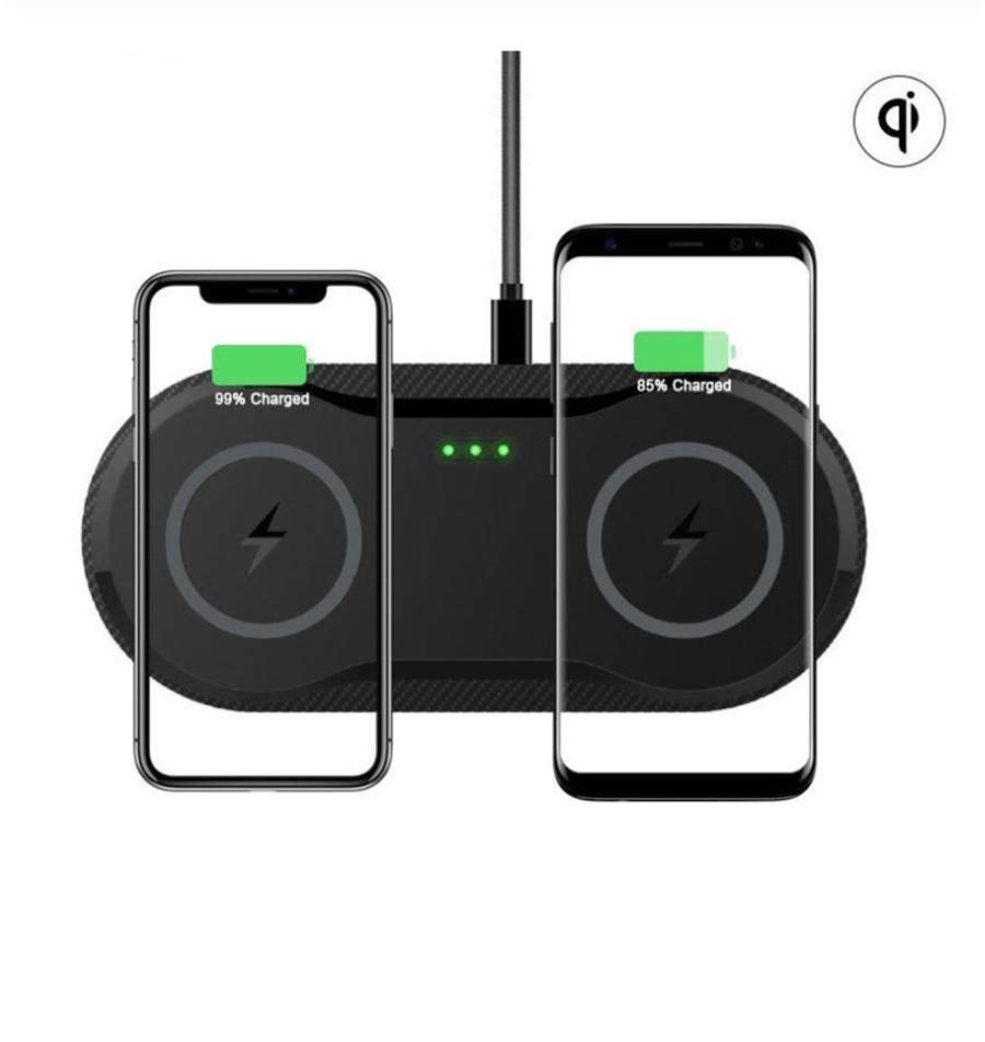 20W Double Seat CAR QI Wireless Charger Fast Charging Pad 2 in 1 Desktop Charger for iPhone 11 Pro X XS MAX XR For Samsung S10 S9
20W Double Seat CAR QI Wireless Charger Fast Charging Pad 2 in 1 Desktop Charger for iPhone 11 Pro X XS MAX XR For Samsung S10 S9