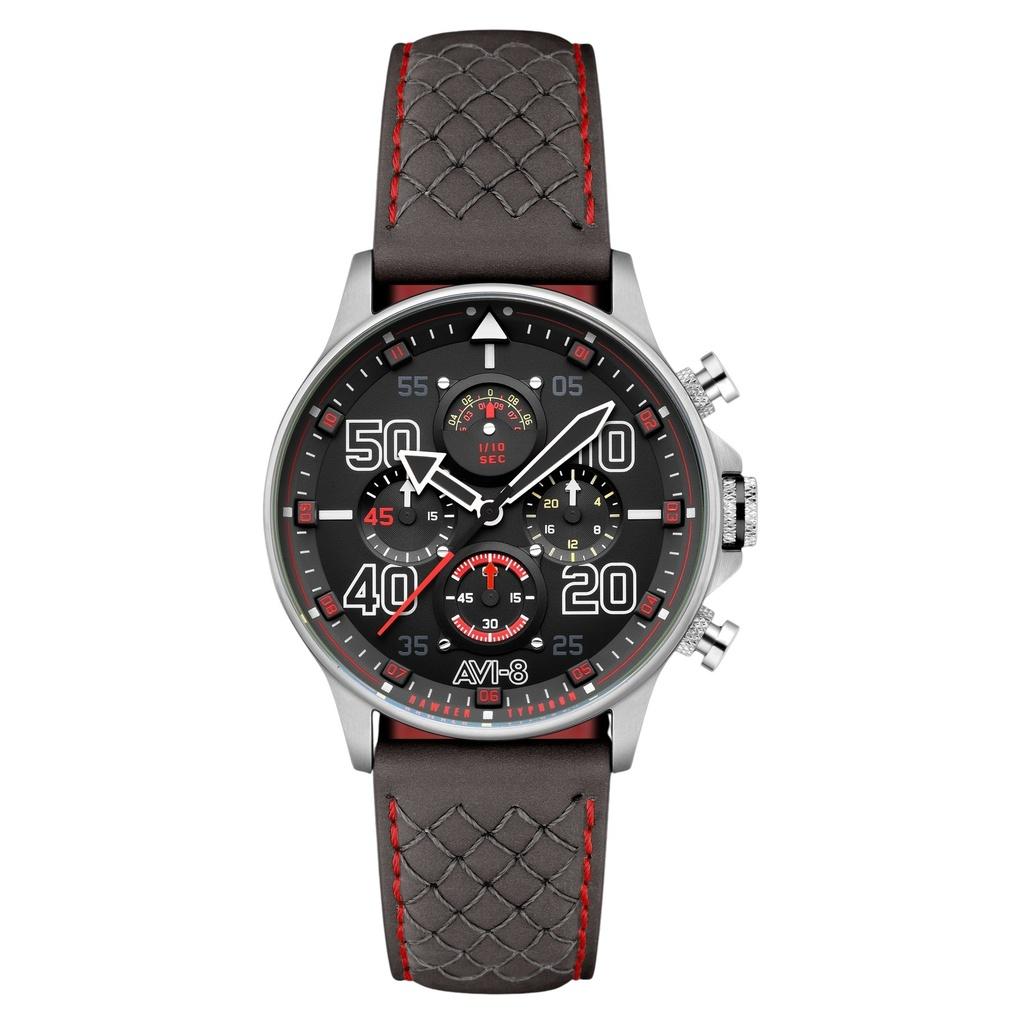 Чоловічий годинник AVI-8 Hawker Typhoon Coningham Chronograph Leather Strap Black Dial Quartz AV-4093-0A чорний
Чоловічий годинник AVI-8 Hawker Typhoon Coningham Chronograph Leather Strap Black Dial Quartz AV-4093-0A чорний