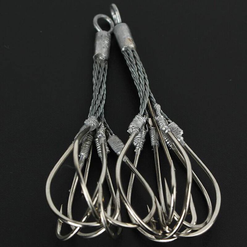 Fishing Hooks 6 Claw High Carbon Steel Treble Hooks Fishhook Super Sharp Fishing Grappling Hook Fishing Gear Tackle Fishhook
Fishing Hooks 6 Claw High Carbon Steel Treble Hooks Fishhook Super Sharp Fishing Grappling Hook Fishing Gear Tackle Fishhook