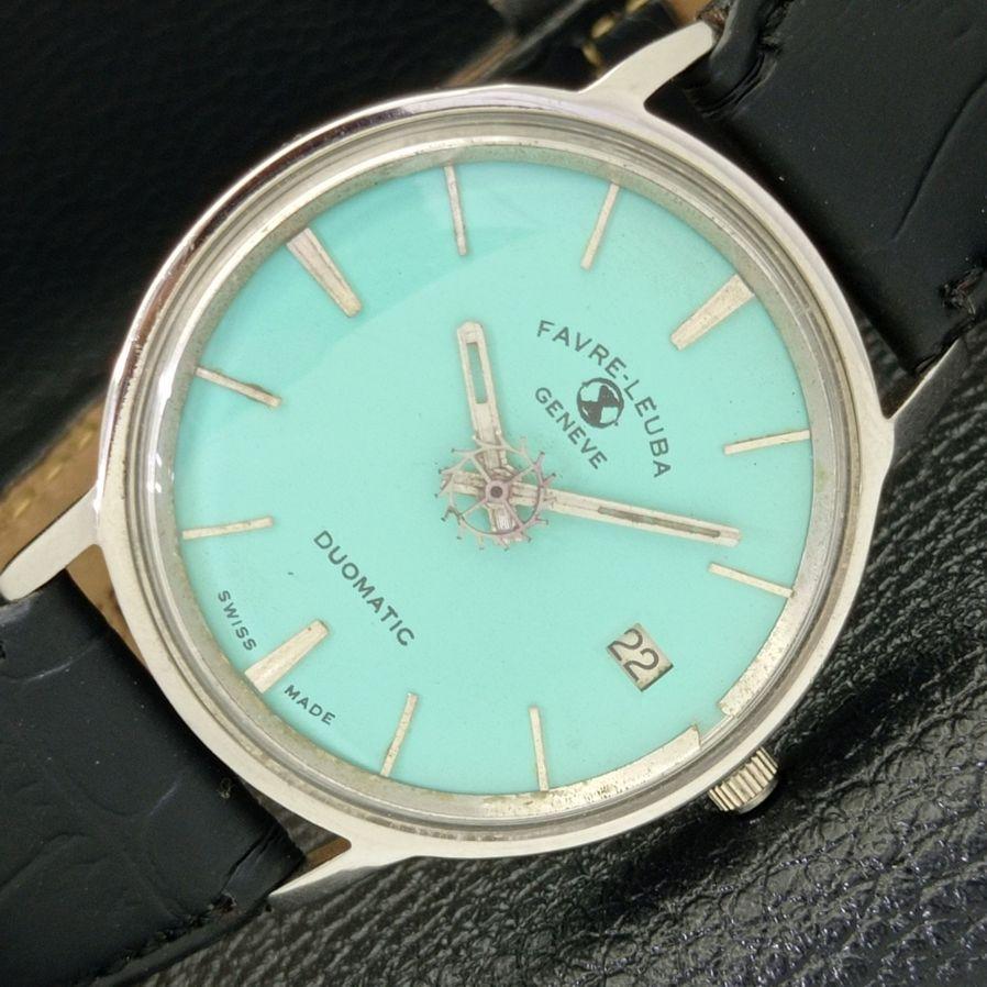 FAVRE LEUBA GENEVE DUOMATIC SWISS МУЖСКИЕ ЧАСЫ С БИРЮЗОВЫМ ЦИФЕРБЛАТОМ a426029-2 R1029-a426029
FAVRE LEUBA GENEVE DUOMATIC SWISS МУЖСКИЕ ЧАСЫ С БИРЮЗОВЫМ ЦИФЕРБЛАТОМ a426029-2 R1029-a426029