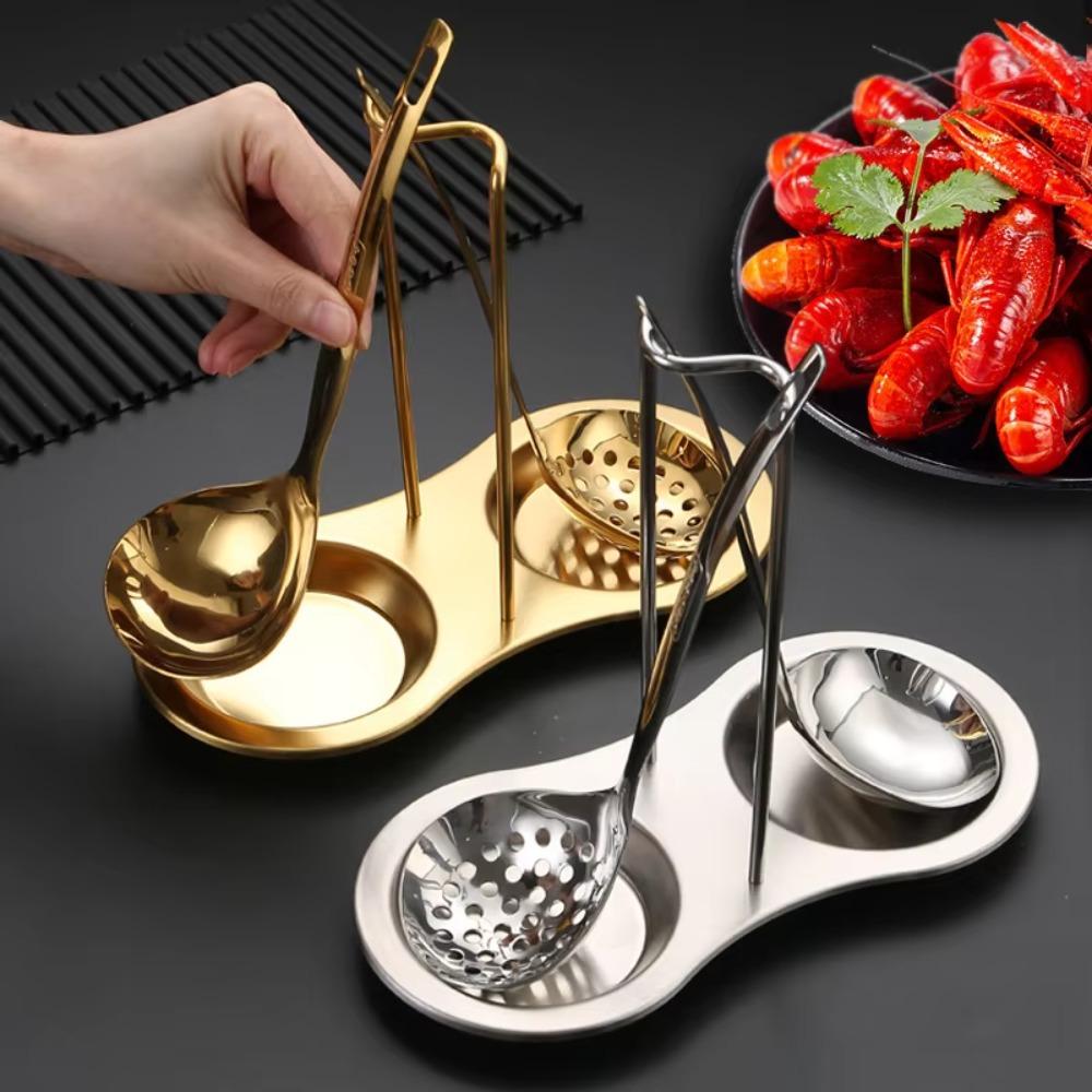 Vertical Soup Spoon Holder Stainless Steel Spoon Rest Cutlery Shelf Serving Spoon Rack Ladle Gold Rack
Vertical Soup Spoon Holder Stainless Steel Spoon Rest Cutlery Shelf Serving Spoon Rack Ladle Gold Rack